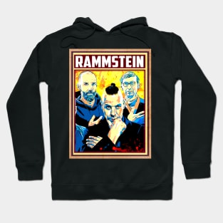 Retro Industrial Metal Band Hoodie